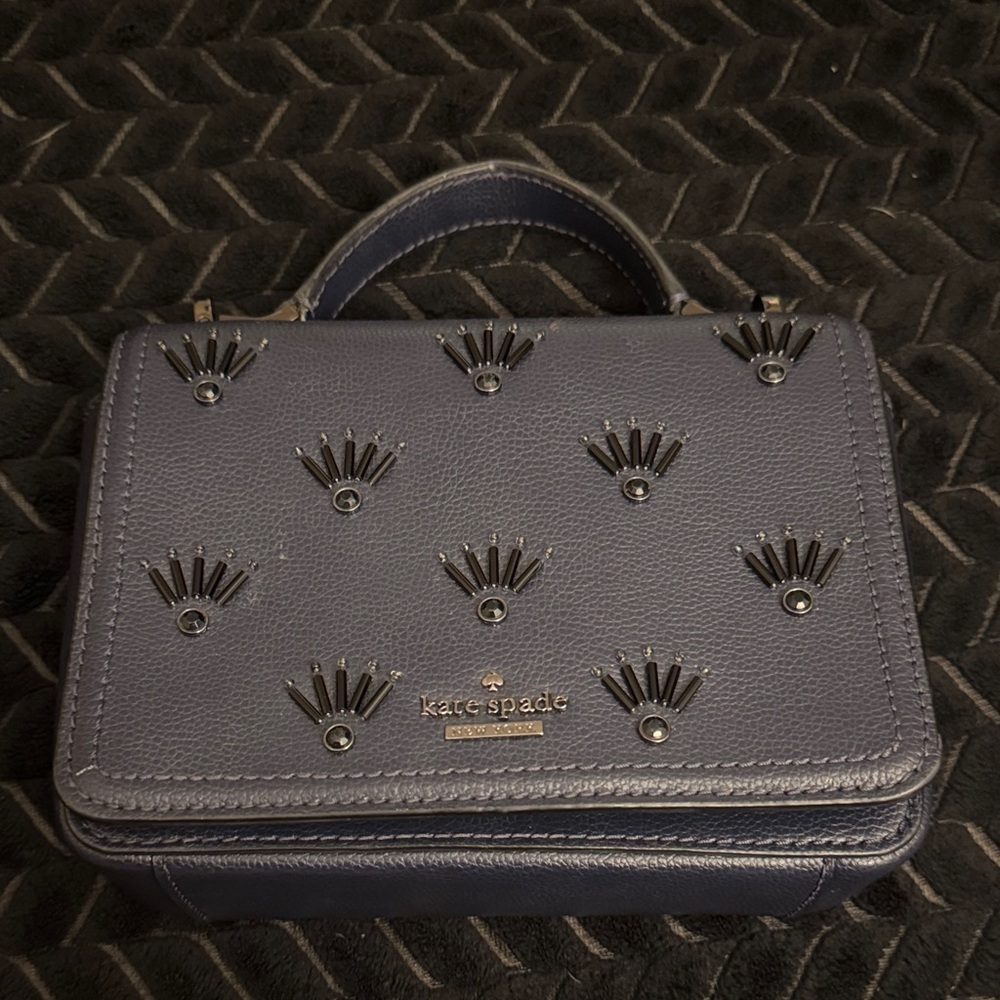Kate Spade Navy Embellished Clutch